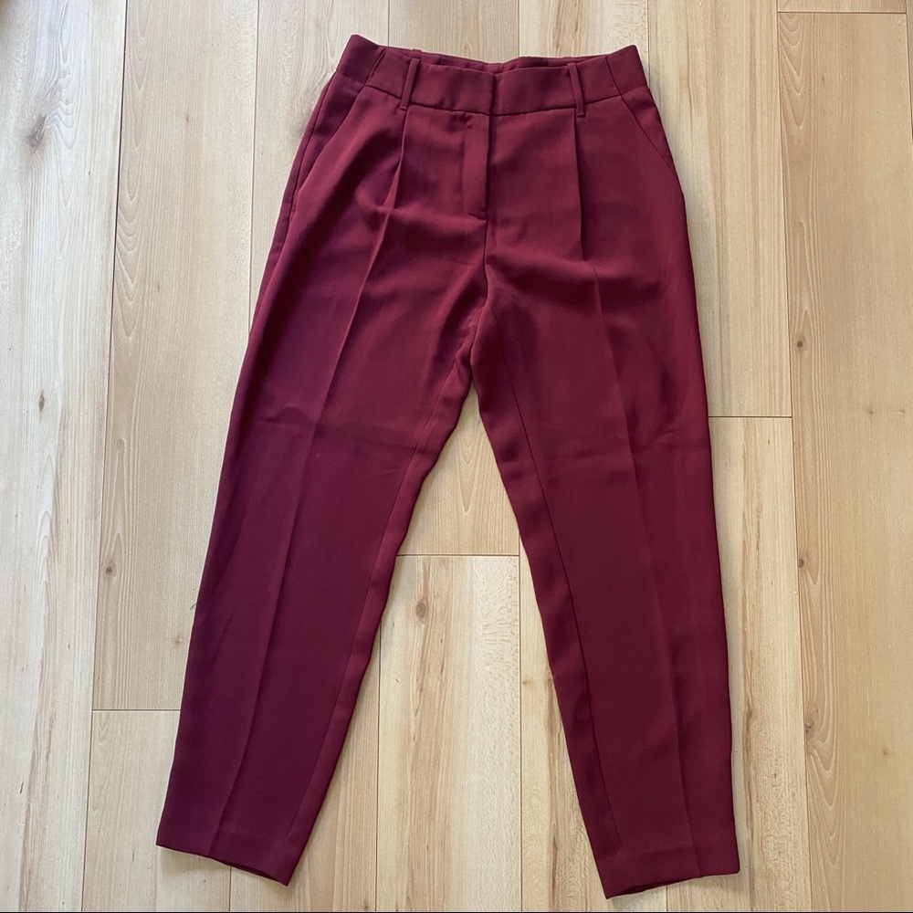 high waisted trousers